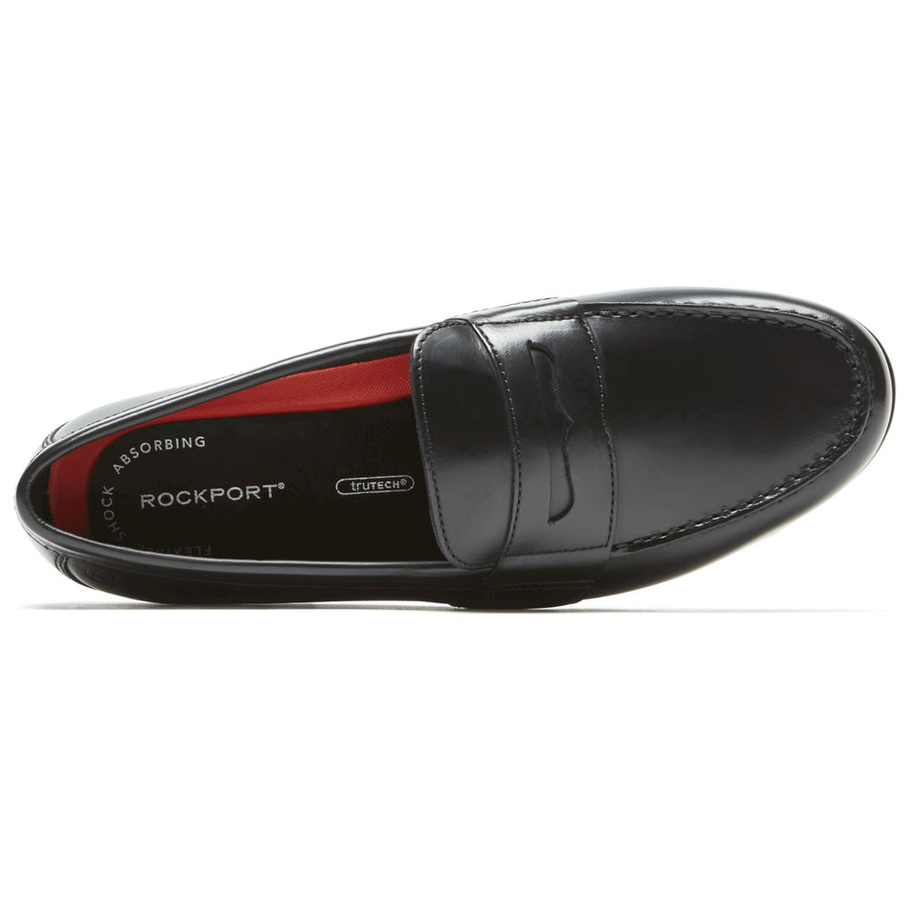 Rockport Mens Classic Lite 2 Penny - Loafers Black - IWQ496703